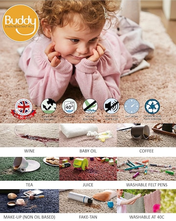 Buddy Washable & Stain Resistant Rug
