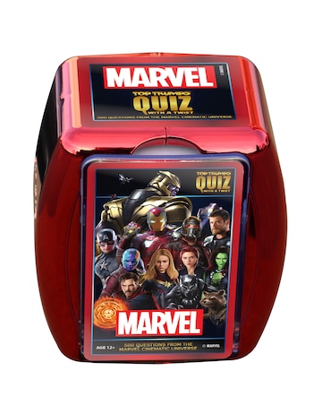 Marvel Cinematic Universe Top Trumps Quiz Game
