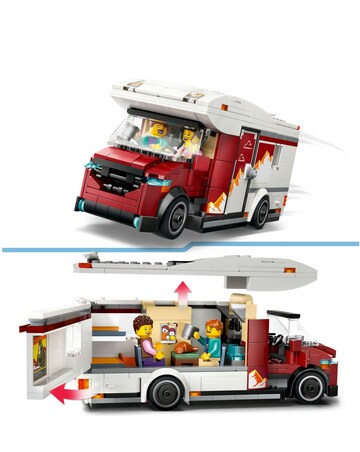 LEGO City Holiday Adventure Camper Van Toy Vehicle Set 60454