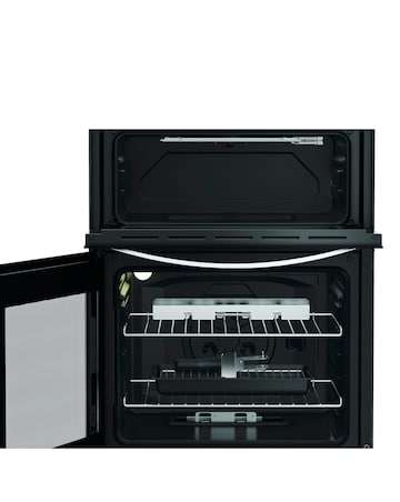 Indesit ITG6GW 60cm Gas Twin Cooker - White