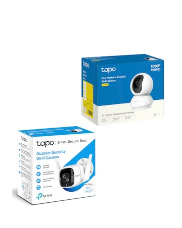 TP-Link Tapo Easy Security - Indoor & Outdoor Camera Bundle
