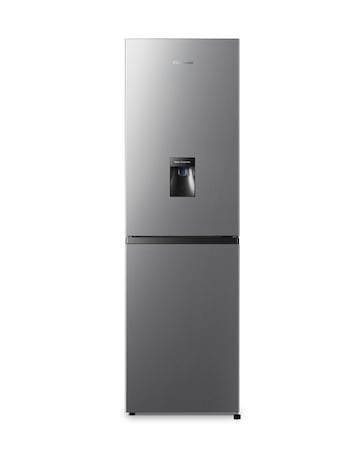 Fridgemaster MC55240DES Fridge Freezer with Water Dispenser- E Rated 175 CM