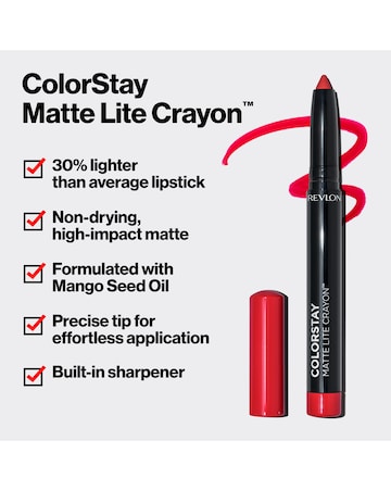 Revlon ColorStay Matte Lite Crayon Air Kiss