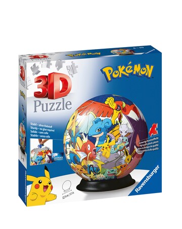 Ravensburger Pokemon 3D Puzzle Ball, 72pc