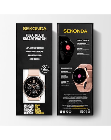 Sekonda Flex Plus Smart Watch - Peach