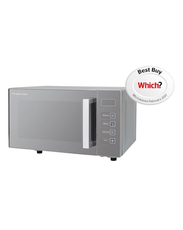Russell Hobbs RHEM2301S 23Litre Digital Flatbed Easi-Microwave - Silver