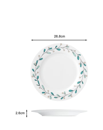 Watserside Mistletoe 12 Piece Dinner Set