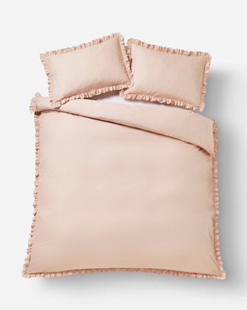 Ruffled Edge Duvet Set
