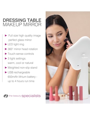 Rio Illumiated Flower Mirror