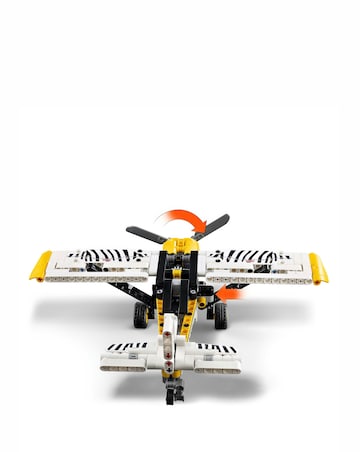 LEGO Technic Bush Plane Aircraft Toy, Airplane Model, Engineering Vehicle 42198