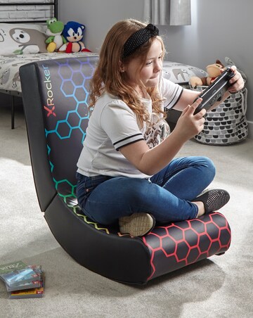 X Rocker Video Rocker Neo - Hex Edition Foldable Gaming Chair