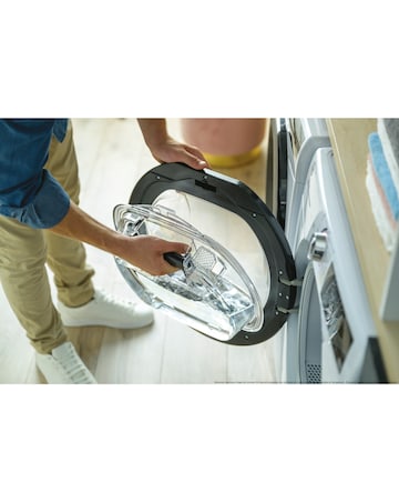 Hoover H-DRY 350 HRE C9TBE-80, 9kg, Condenser Tumble Dryer - White