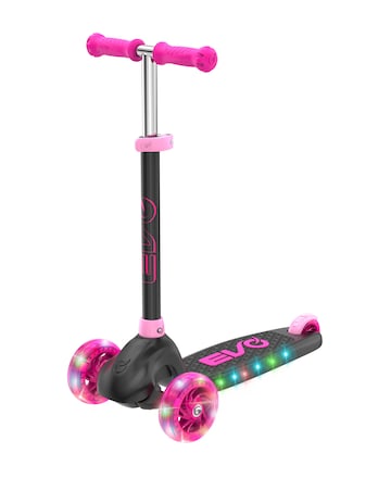 EVO Eclipse Light-Up Scooter Pink