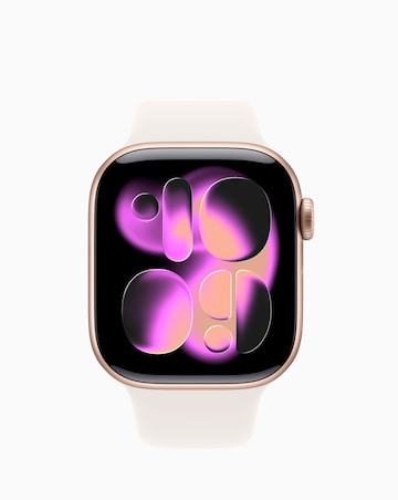 Apple Watch Series 11 GPS + Cellular 46mm - Light Blush Sport Band - M/L