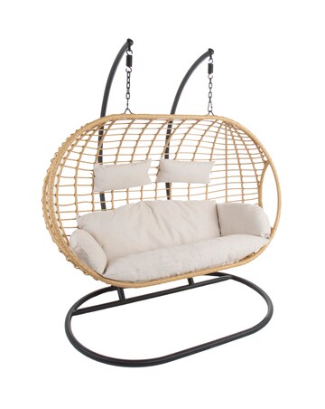 Charles Bentley Double Hanging Swing Chair