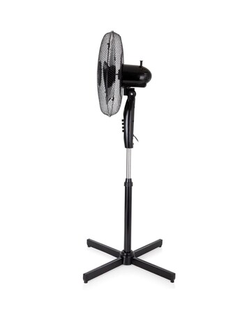 Tower 16 Inch Oscillating Black Stand Fan