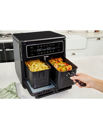 Breville VDF130 Halo Flexi Dual 11 Litre Air Fryer