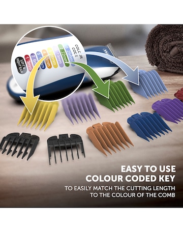 WAHL Colour Coded Cordless Hair Clipper