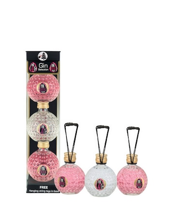 Gin filled Baubles 3 x 50ml