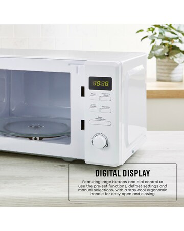 Swan SM4421WHT 20L White Digital Microwave