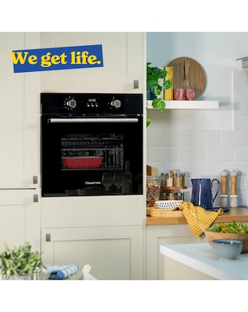 Russell Hobbs RHEO7005B 70L Built-In Single Electric Fan Oven - Black