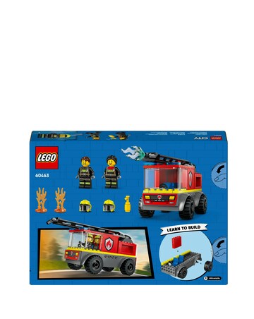 LEGO City Fire Engine with Ladder, Firefighter Toy 60463