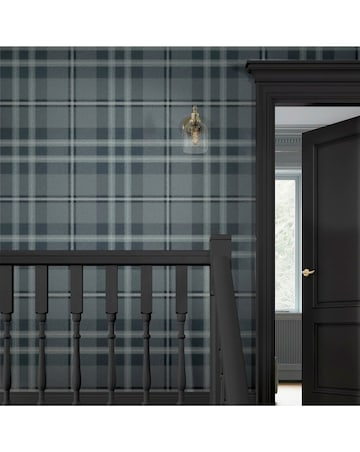 Superfresco Easy Eildon Weave Archival Blue Wallpaper