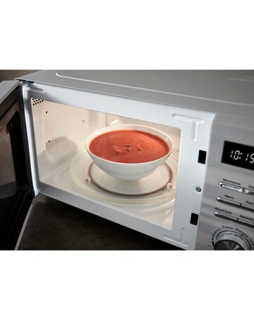 Swan Symphony Grey Kettle, 2 Slice Toaster and Microwave Bundle