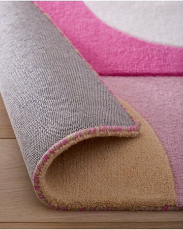 Retro Deco Woollen Rug