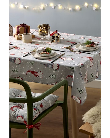Christmas Gnomes Table Cloth