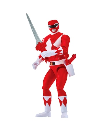 Mighty Morphin Power Rangers Auto Morphin Red Ranger Figure