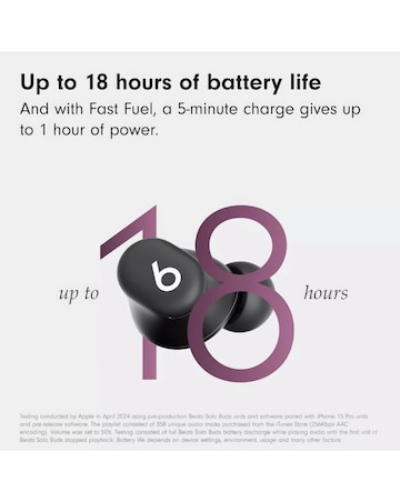 Beats Solo Buds In-Ear True Wireless Earbuds - Black