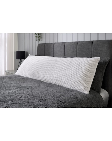 Waffle Fleece Bolster Cushion