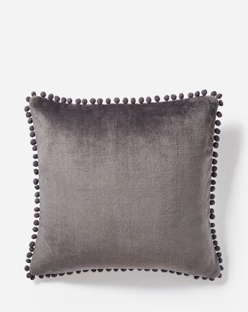 Pom Pom Fleece Cushion