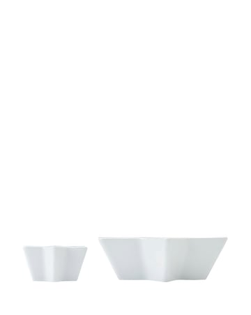 Mikasa Set of 2 Star Bowls