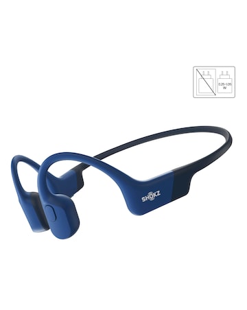 Shokz OpenRun Bone Conduction Open-Ear Headphones - Blue
