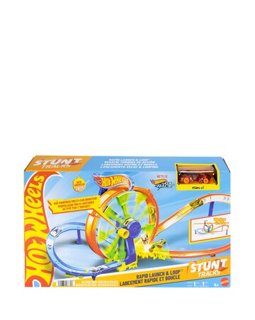 Hot Wheels Rapid Launch & Loop Playset