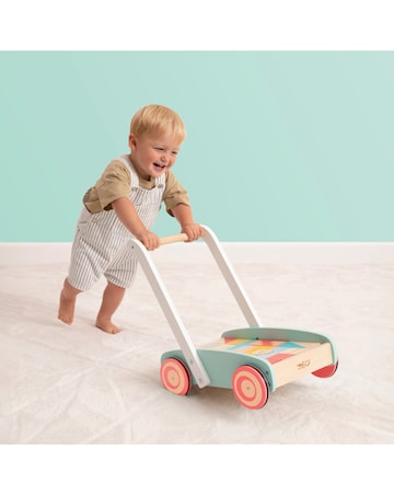 TP Owl & Fox Wooden Baby Walker