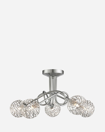 Twist Five Light Ceiling Fitting