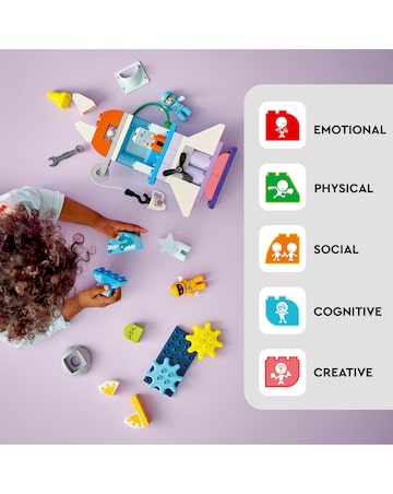 LEGO DUPLO 3in1 Space Shuttle Adventure Rocket Toy 10422