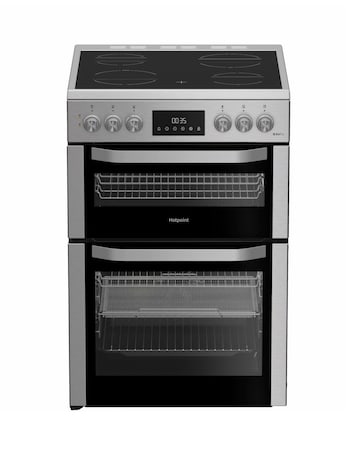 Hotpoint HDE6VDCAX 60cm Electric Double Cooker with Air Fry Install
