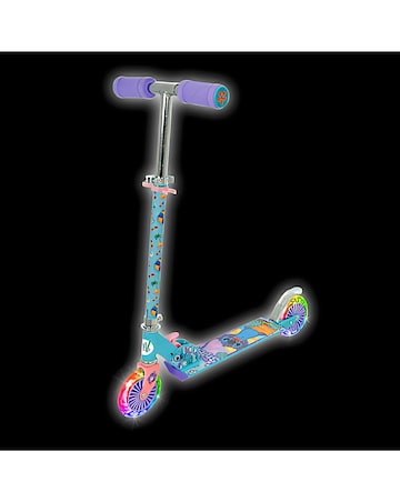 MoVe Stitch Folding Inline Scooter with Light Up Wheels