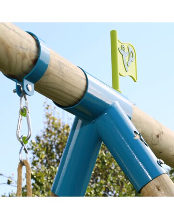 TP Galapogus Wooden Swing Set & Slide