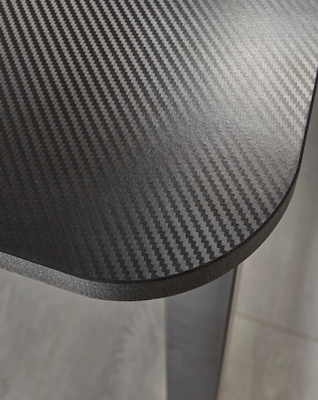 X Rocker Panther XL Reversible Corner Gaming Desk with Mousepad - Carbon Black