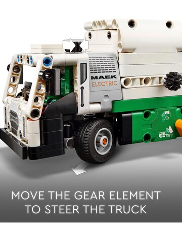 LEGO Technic Mack LR Electric Garbage Truck Toy Recycling Set 42167