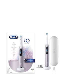 Oral-B iO9 Rose Quartz Electric Toothbrush + Charging Travel Case
