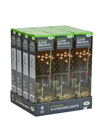 8-Stem Bee Stake Light