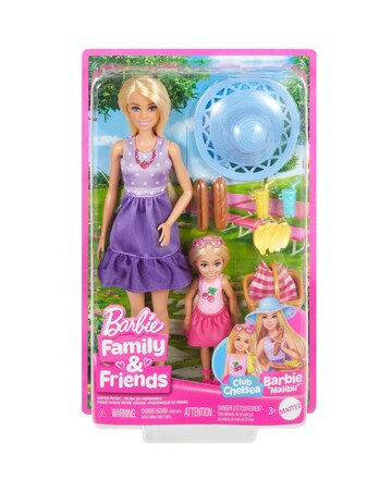 Barbie Family & Friends Dolls with 2 Dolls & Accessories