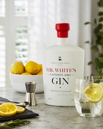 Mr White's London Dry Gin 70cl - from Marco Pierre White