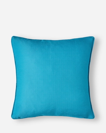 Paradise Tropical Birds Embroidered Cushion